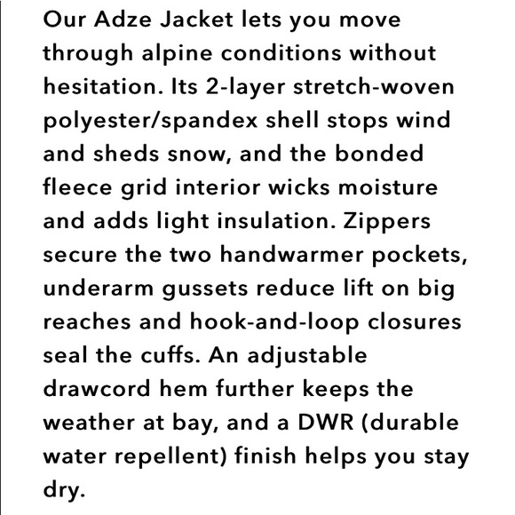 Men’s Patagonia Adze Jacket - Picture 4 of 8